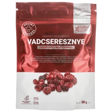 Bálint Fagyasztva szárított VADCSERESZNYE 50g