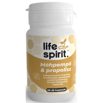 Life Spirit Méhpempő és Propolisz étrendkiegészítő kapszula 60db