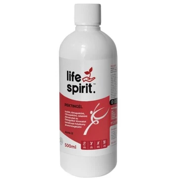 Life Spirit Pektingél - Inulint, Almapektint, Citruspektint valamint Almaecetet és Édesgyökér kivonatot tartalmazó folyékony étrendkiegészítő 500ml