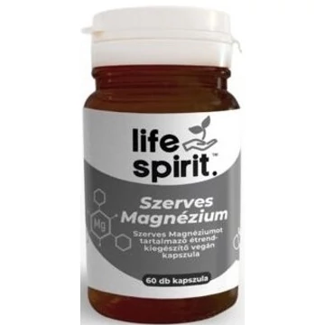 Life Spirit szerves magnéziumot tartalmazó étrendkiegészítő kapszula 60db