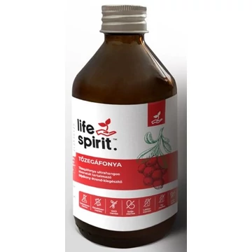 Life Spirit Tőzegáfonya ultrahangos kivonatát tartalmazó folyékony étrend-kiegészítő 250ml