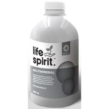 Life Spirit Multimineral liposzómás ásványi anyagokat, nyomelemeket, mikroelemeket tartalmazó folyékony étrendkiegészítő 300ml