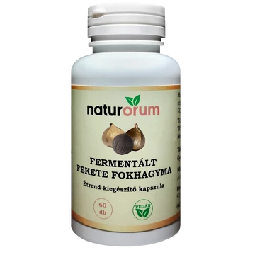 Naturorum fekete fokhagyma kapszula 500mg 60db