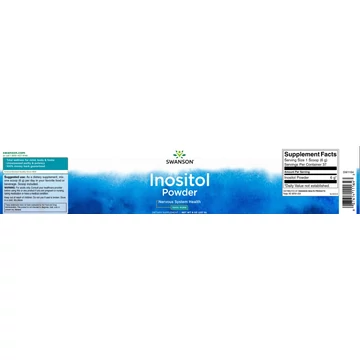 Swanson 100% Myo-Inositol por (folsav nélkül) 227g