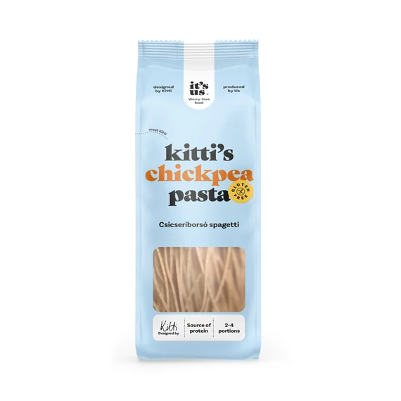 Hunorganic it's us KITTI'S gluténmentes csicseriborsó száraztészta spagetti 200g