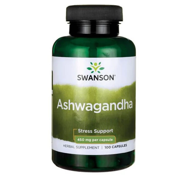 Swanson Ashwaganda 450mg/kapszula 100db