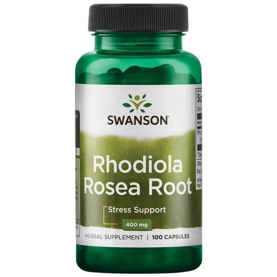 Swanson Rhodiola Rosea 400mg/kapszula 100db